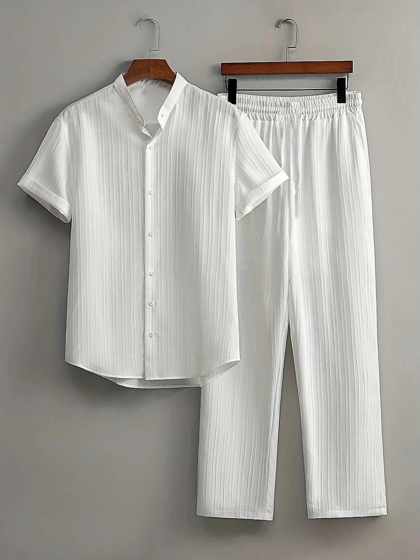 Herren Sommer Set Vlies 2025 bestehend aus Kurzärmligem Tshirt und locker sitzender Hose