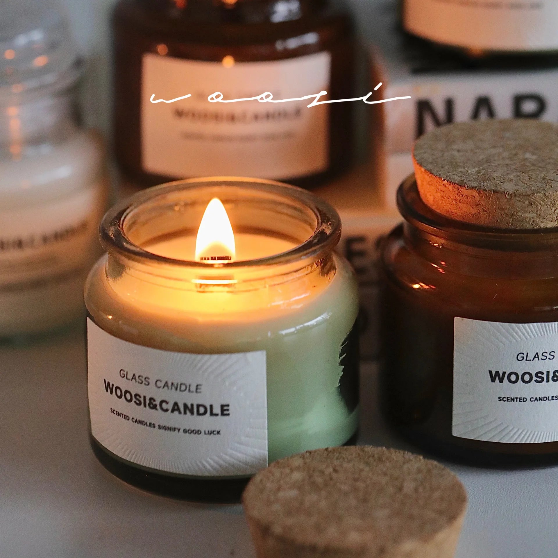 Aroma Wood Wick Holzdocht Kerze